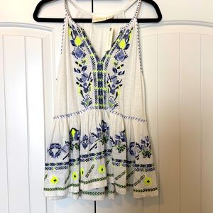 Maeve for Anthropologie Embroidered Tank